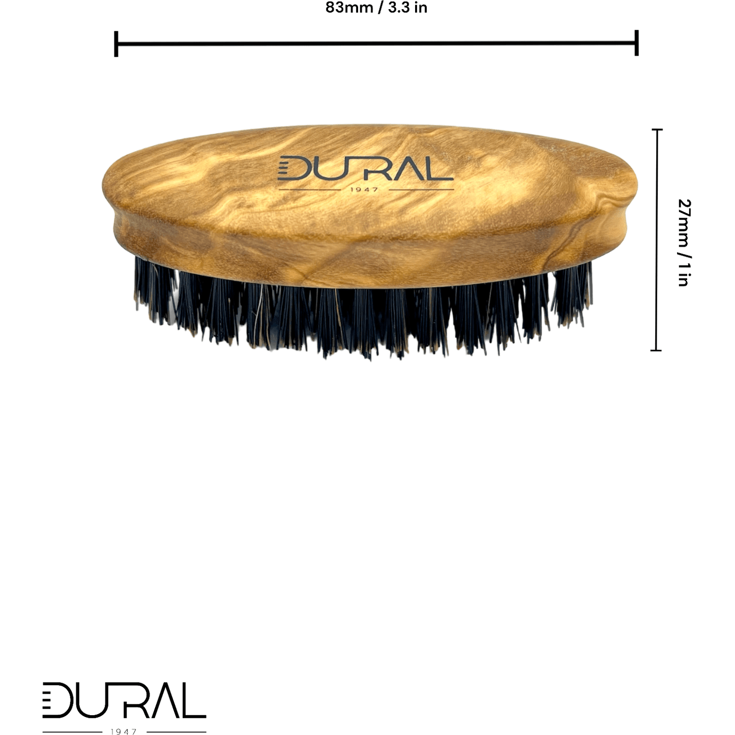 Dural Olive wood bear brush with boar bristles