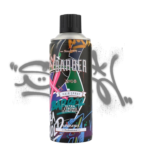 Marmara Barber Hair Spray No.16 Ultra Strong 13.5 oz