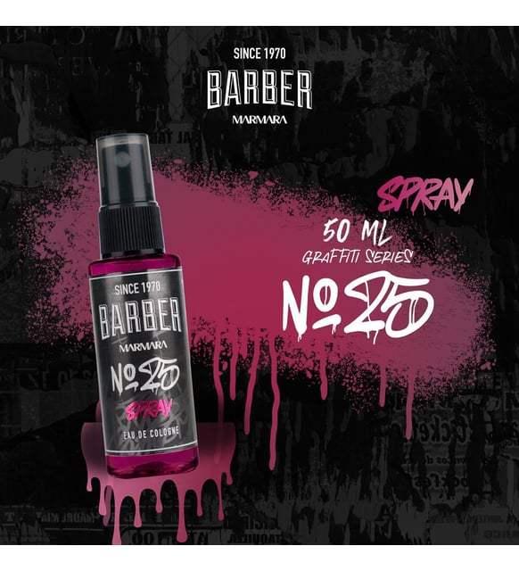Marmara Barber Cologne 50ml / 1.7 oz No. 25 Spray
