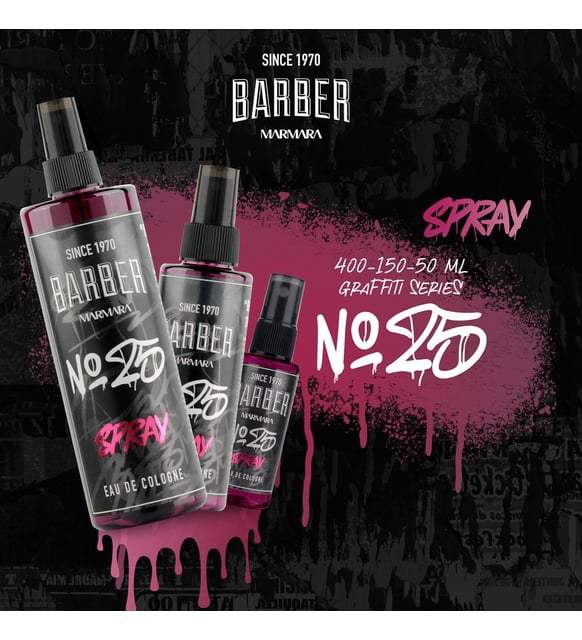 Marmara Barber Cologne 1.7 Oz No. 25 Spray