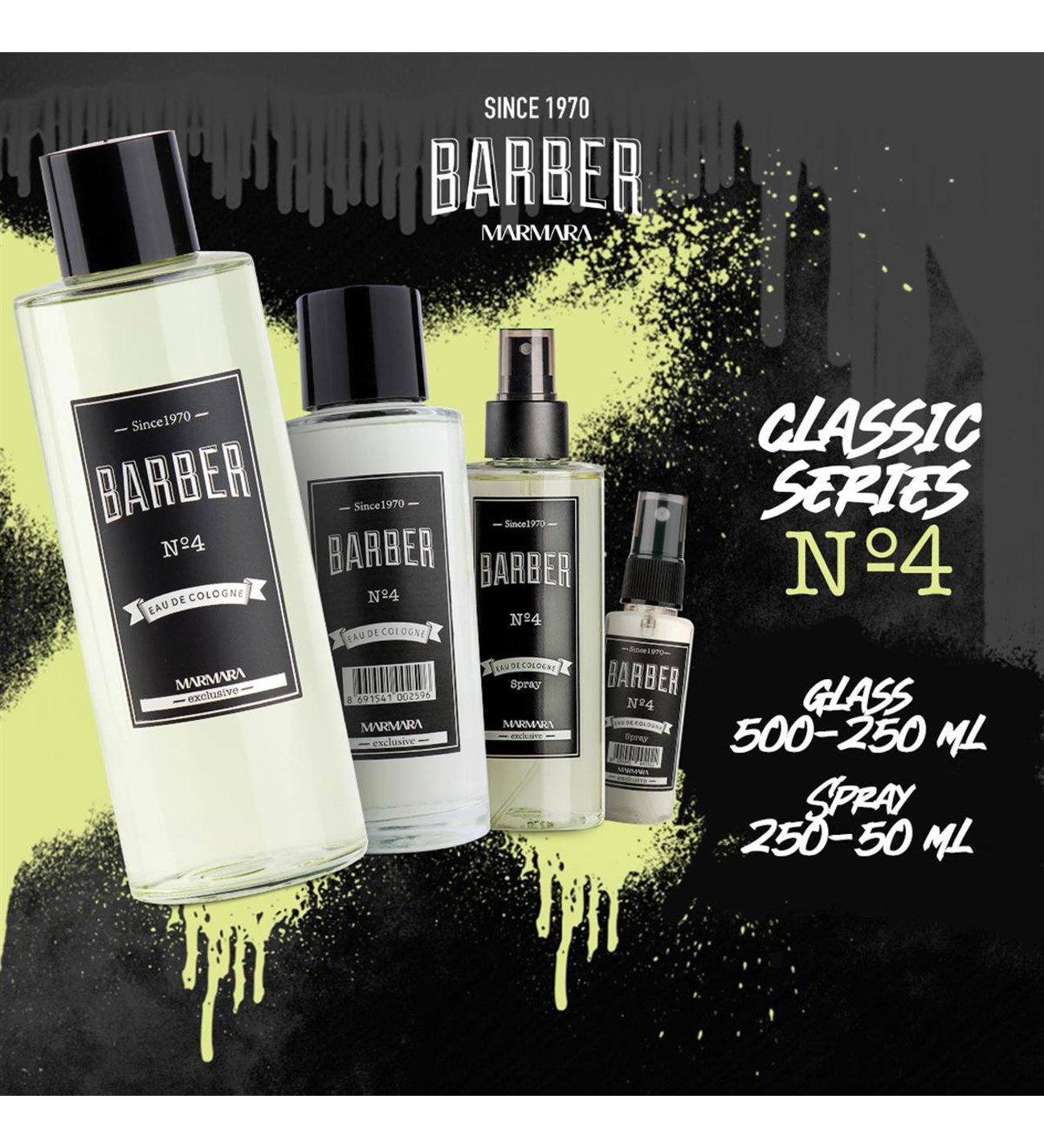 Marmara Barber Aftershave Cologne No.4 250 Ml