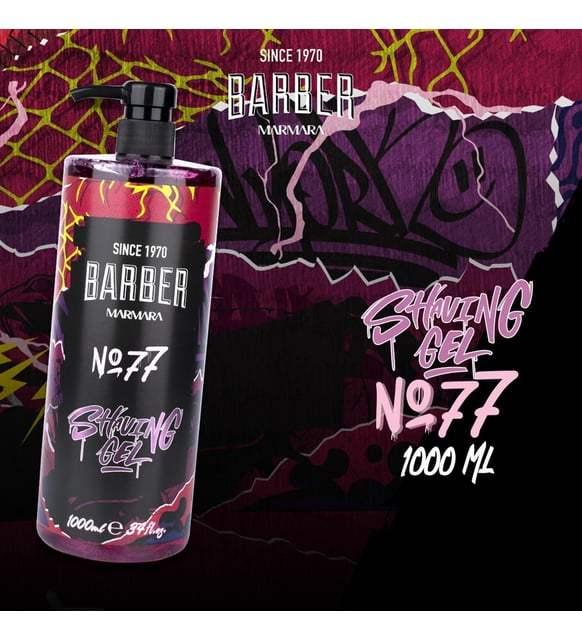 Marmara Barber Shaving Gel 1000ml / 33.8 oz No. 77