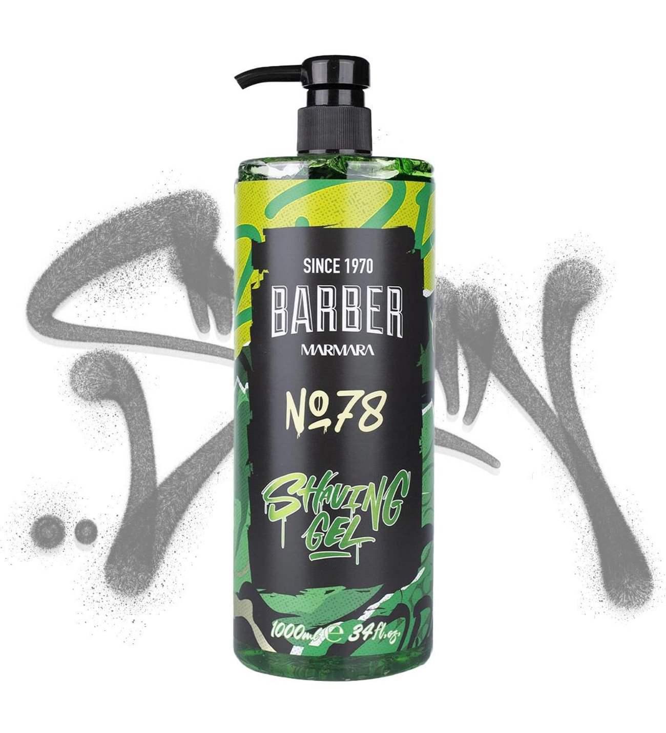 Marmara Barber Shaving Gel 1000ml / 33.8 oz No. 78