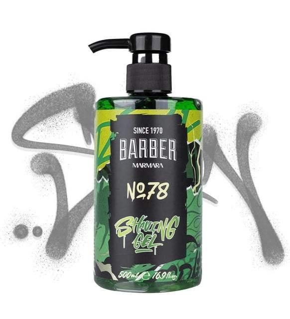Marmara Barber No. 78 Shaving Gel 500ml / 16.9 oz
