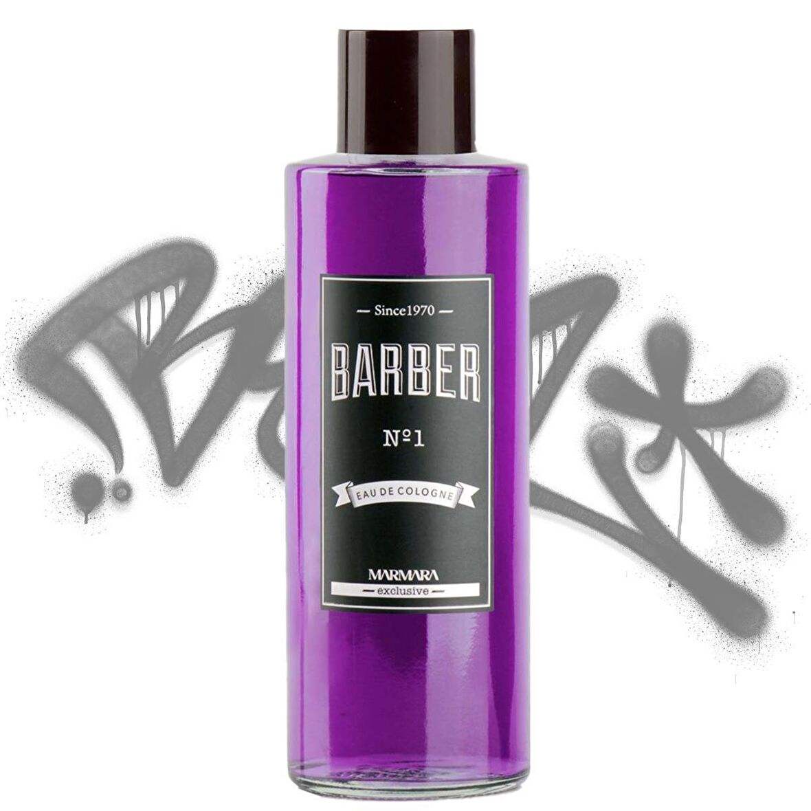Marmara Barber Cologne - Best Choice of Modern Barbers and Traditional Shaving Fans (No 1 Purple, 500ml x 1 Bottle)