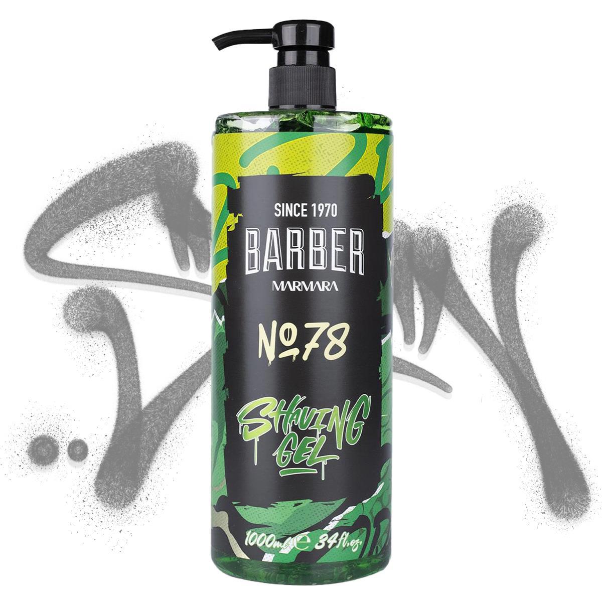Marmara Barber Shaving Gel No.78 - 34 oz - Multipack