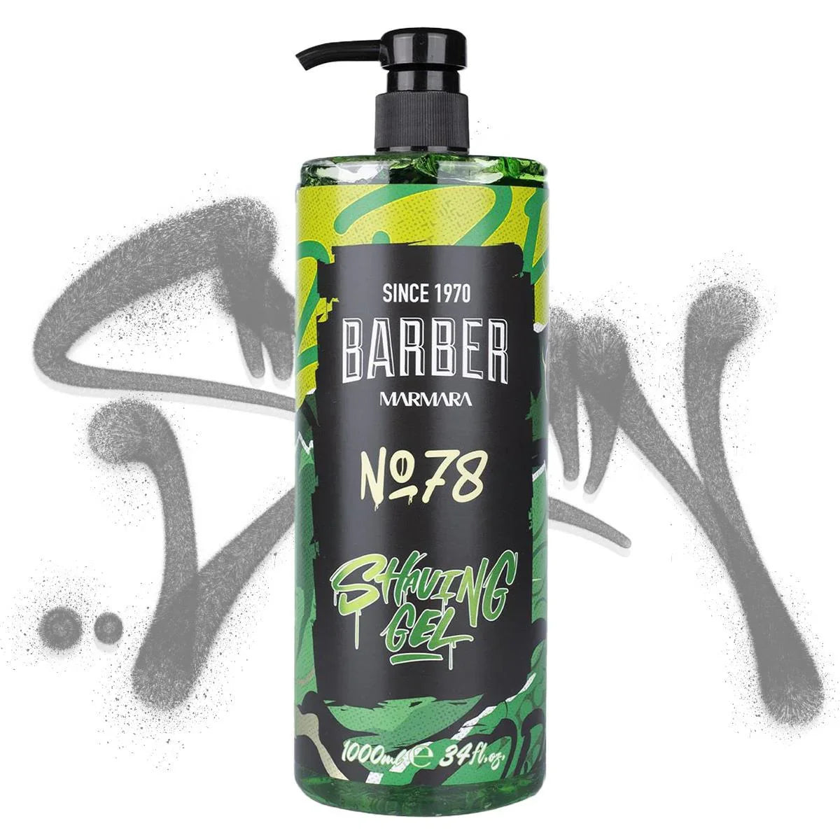 Marmara Barber Shaving Gel No.78 - 1005ml / 34 oz - Multipack