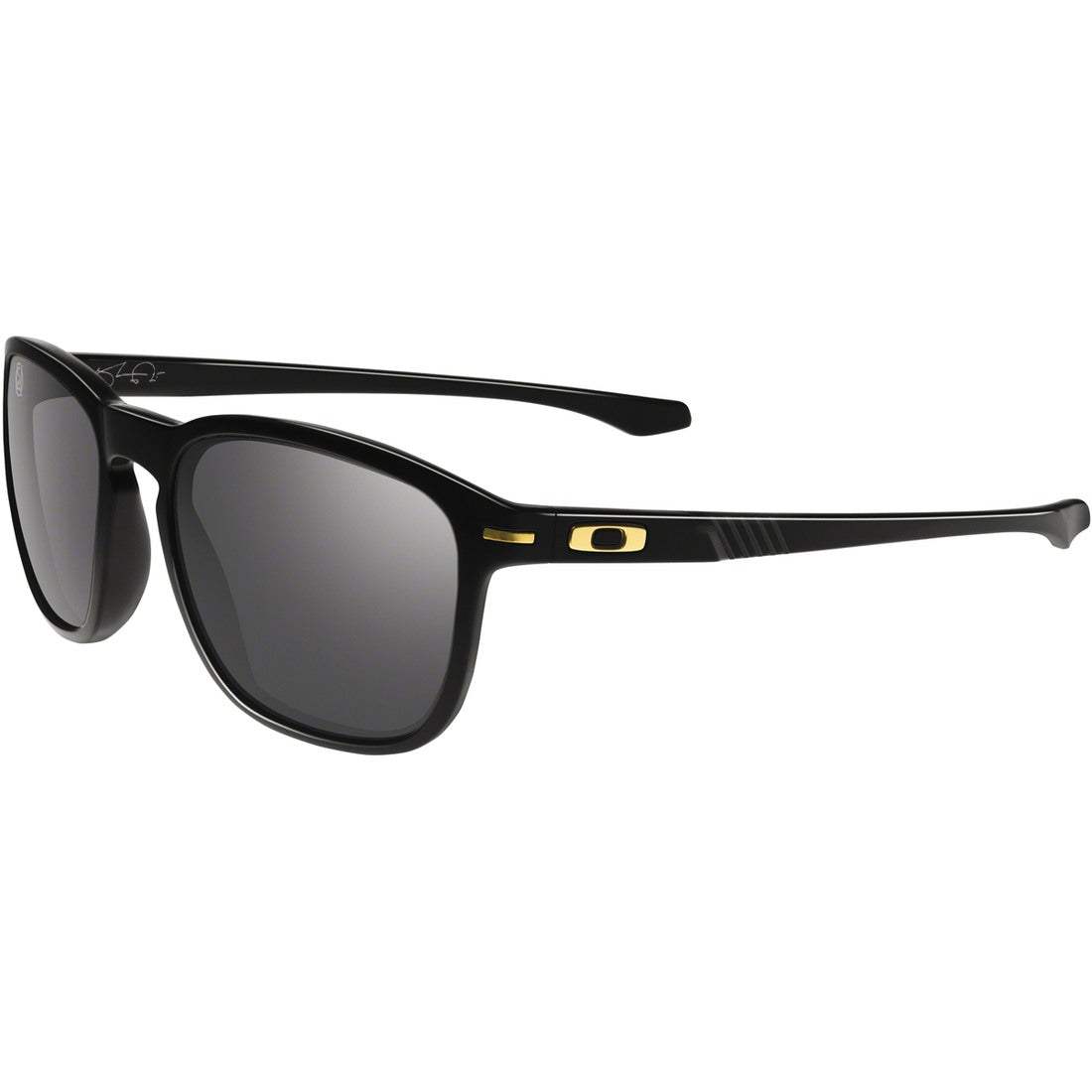 Oakley Enduro OO9271-03 - Polished Black-Black Iridium Polarized by Oakley for Men - 55-16-137 mm Sunglasses