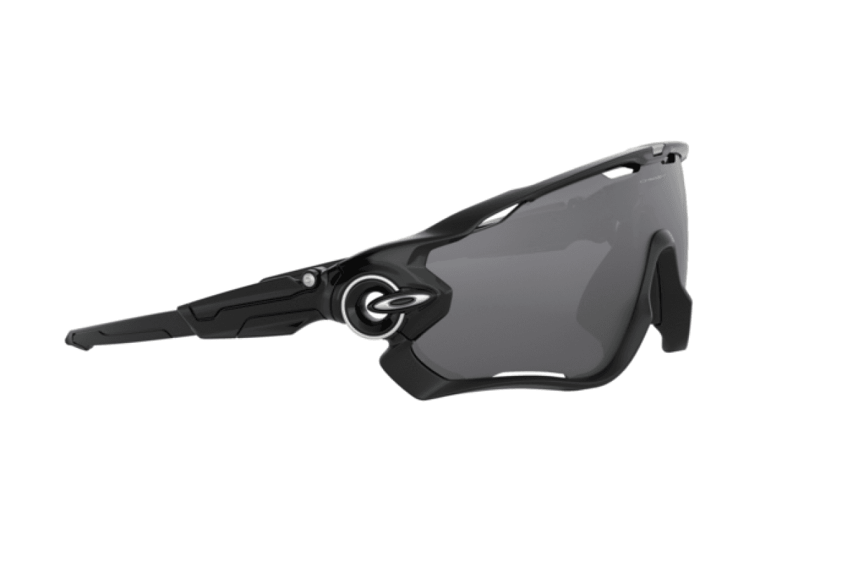 Oakley Jawbreaker OO9270-05 - Polished Black-Black Iridium Polarized by Oakley for Men - 131-00-121 mm Sunglasses