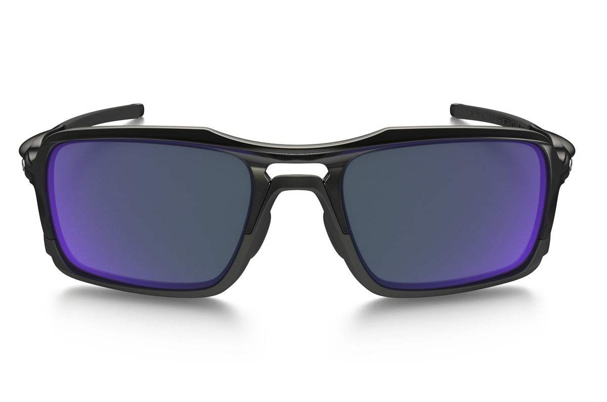 Oakley Triggerman OO9314-04 - Black Ink-Violet Iridium by Oakley for Men - 56-20-141 mm Sunglasses
