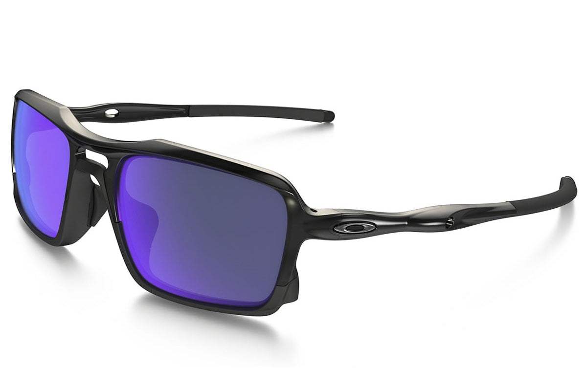 Oakley Triggerman OO9314-04 - Black Ink-Violet Iridium by Oakley for Men - 56-20-141 mm Sunglasses
