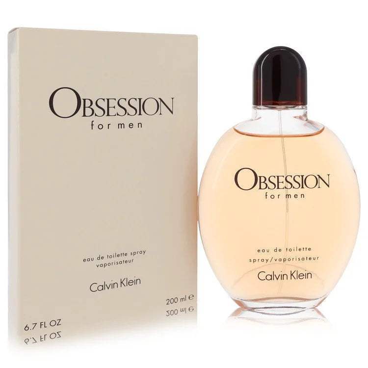 Obsession by Calvin Klein for Men - 6.7 oz EDT Spray