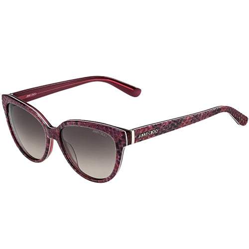 Jimmy Choo ODETTE-S 6ULXQ - Python Fuchsia by Jimmy Choo for Women - 56-17-140 mm Sunglasses