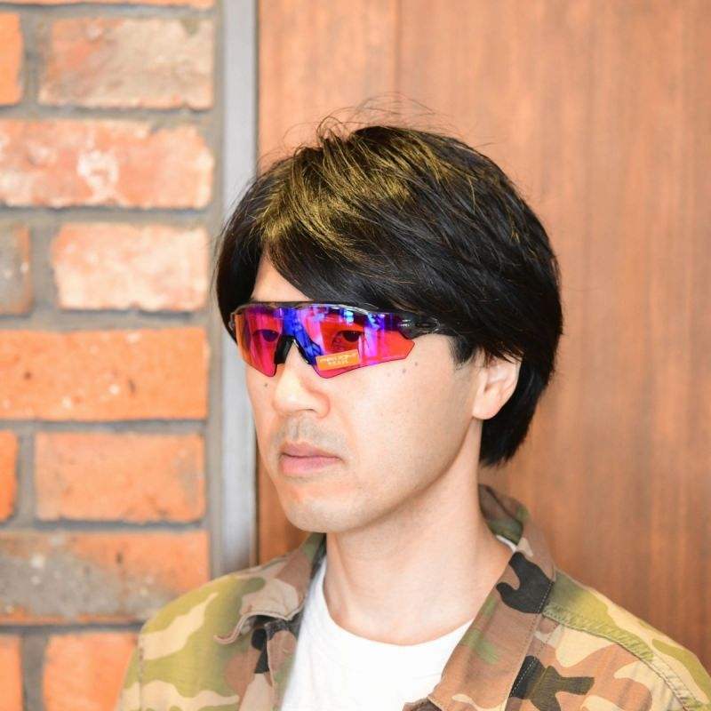 Oakley Radar EV OO9275-04 - Polished Grey Ink-Prizm Trail by Oakley for Unisex - 135-00-128 mm Sunglasses