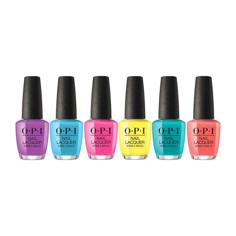 OPI Neon Nail Lacquers Collection
