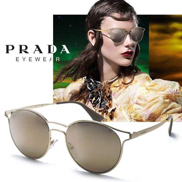 Prada SPR 62S USH-5L2 - Bordeaux Gold-Rose Gold by Prada for Women - 53-19-140 mm Sunglasses