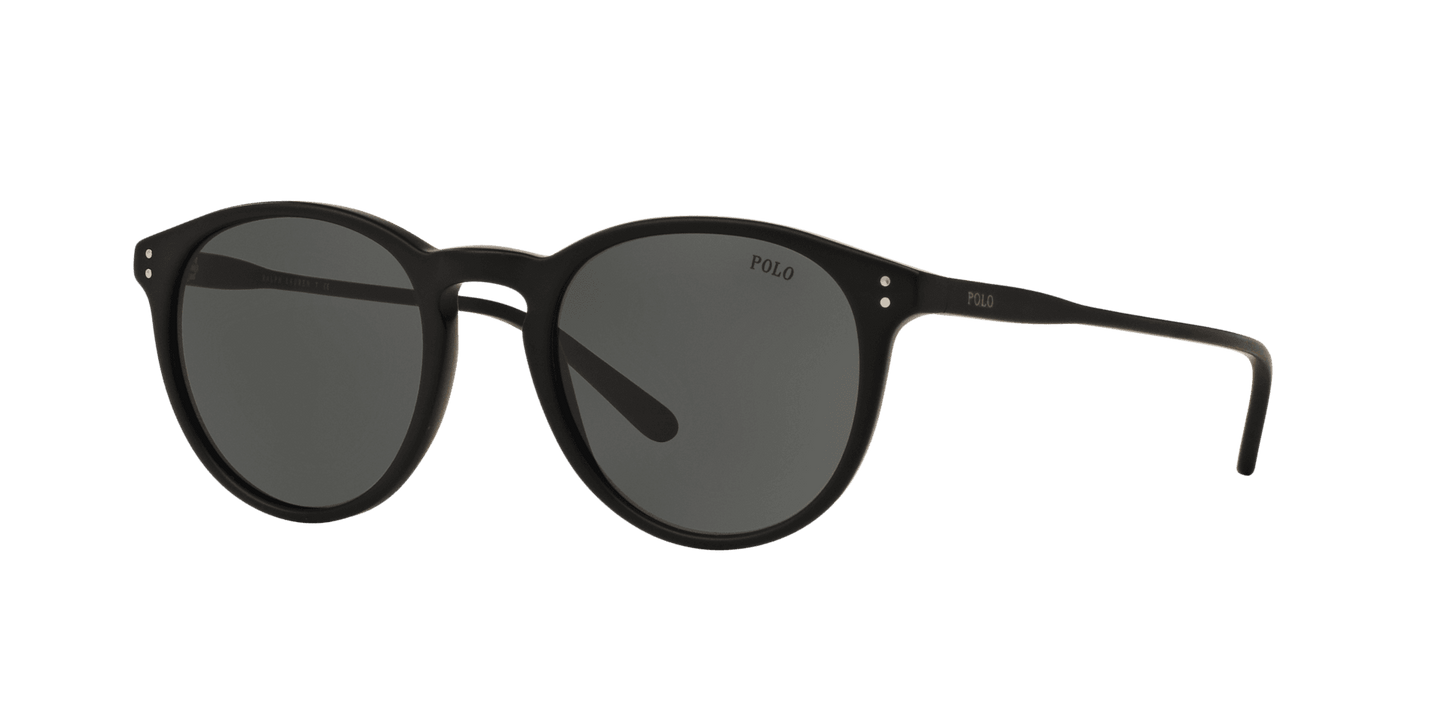 Polo Ralph Lauren PH4110 5284-87 - Black-Grey by Ralph Lauren for Men - 50-21-145 mm Sunglasses