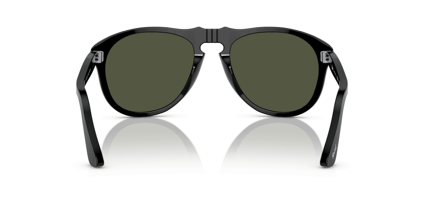Persol PO649 95-58 - Black-Green Polarized by Persol for Men - 52-20-135 mm Sunglasses