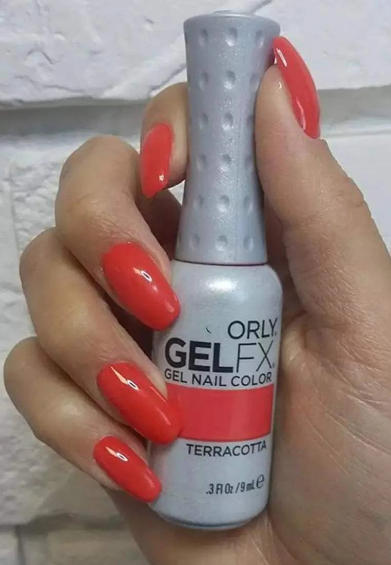 Orly Gelfx Gel Nail Color 0.3 Fl Oz / 9 Ml Terracotta