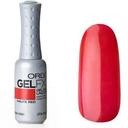 Orly Gelfx Gel Nail Color 0.3 Fl Oz / 9 Ml Haute Red