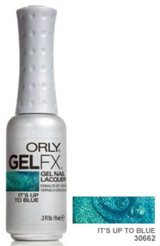 Orly Gelfx Gel Nail Color 0.3 Fl Oz / 9 Ml It'S Up To Blue