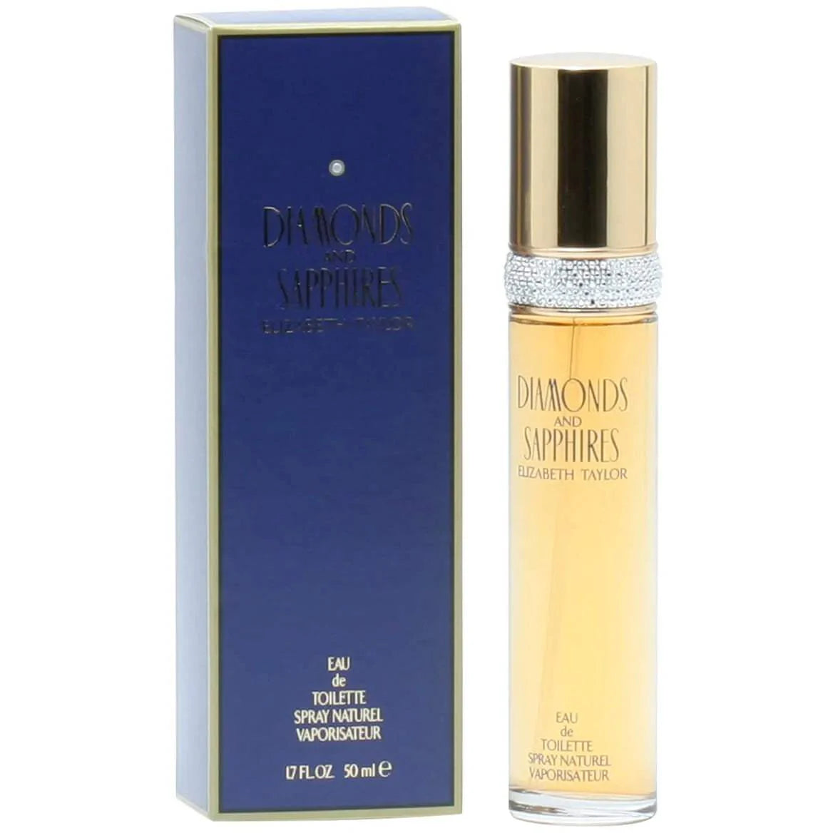 Diamonds and Sapphires by Elizabeth Taylor for Women - 1.7 oz EDT Spray