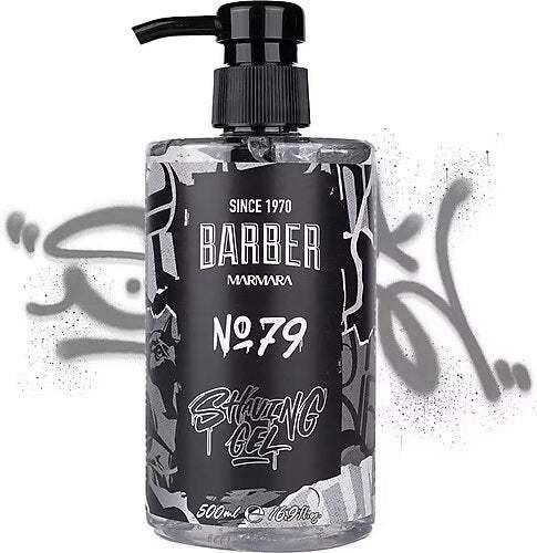 Marmara Barber Shaving Gel No.79 - 500ml / 16.9 oz