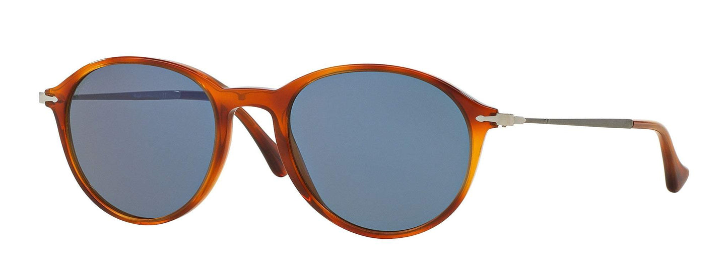 Persol PO3125S 96-56 - Light Havana-Blue by Persol for Men - 51-19-140 mm Sunglasses