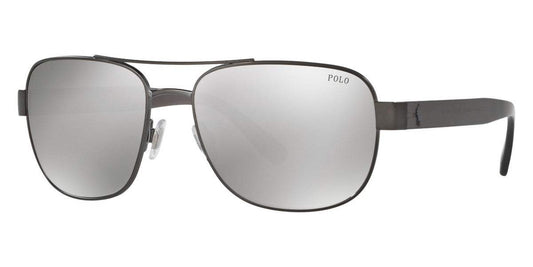 Polo Ralph Lauren PH 3101 9157-6G - Matte Dark Gunmetal-Grey by Ralph Lauren for Men - 60-17-140 mm Sunglasses