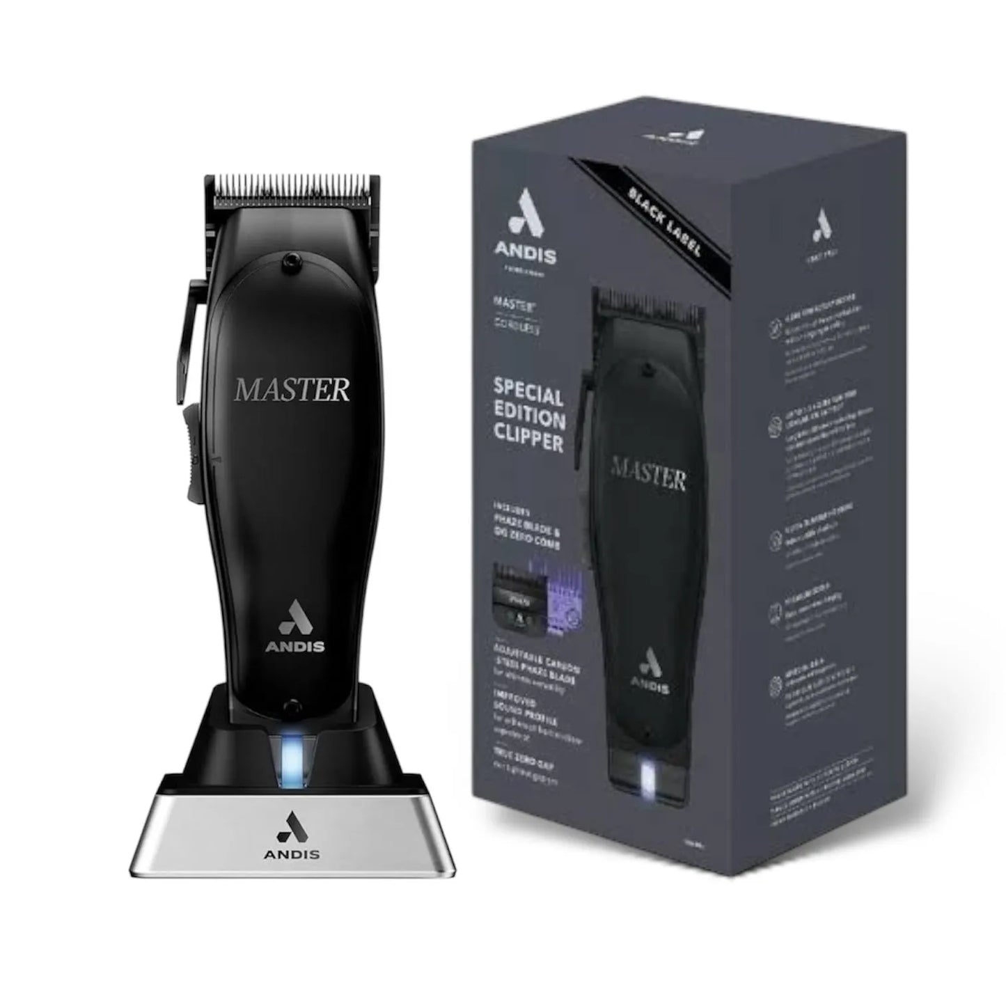 Andis Master Black Label Cordless Clipper