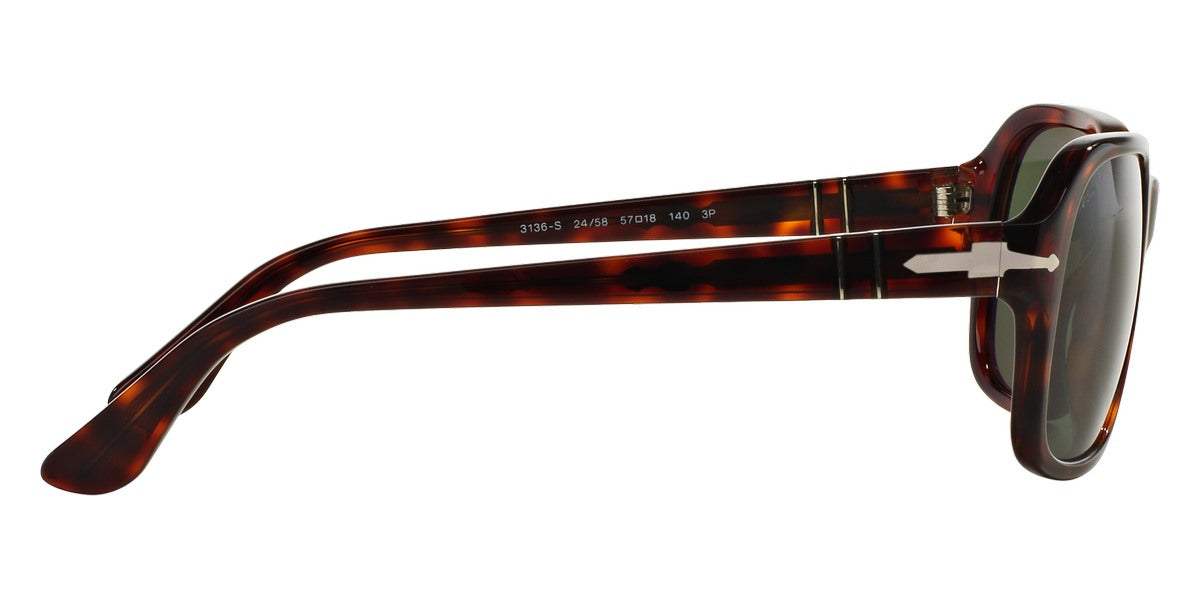 Persol PO3136S 24-58 - Havana-Green Polarized by Persol for Unisex - 57-18-140 mm Sunglasses