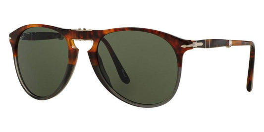 Persol PO9714S 1023-31 - Fuoco e Ardesia-Green by Persol for Men - 52-20-140 mm Sunglasses