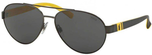 Polo Ralph Lauren PH 3098 9310-87 - Matte Dark Gunmetal-Grey by Ralph Lauren for Men - 61-15-145 mm Sunglasses