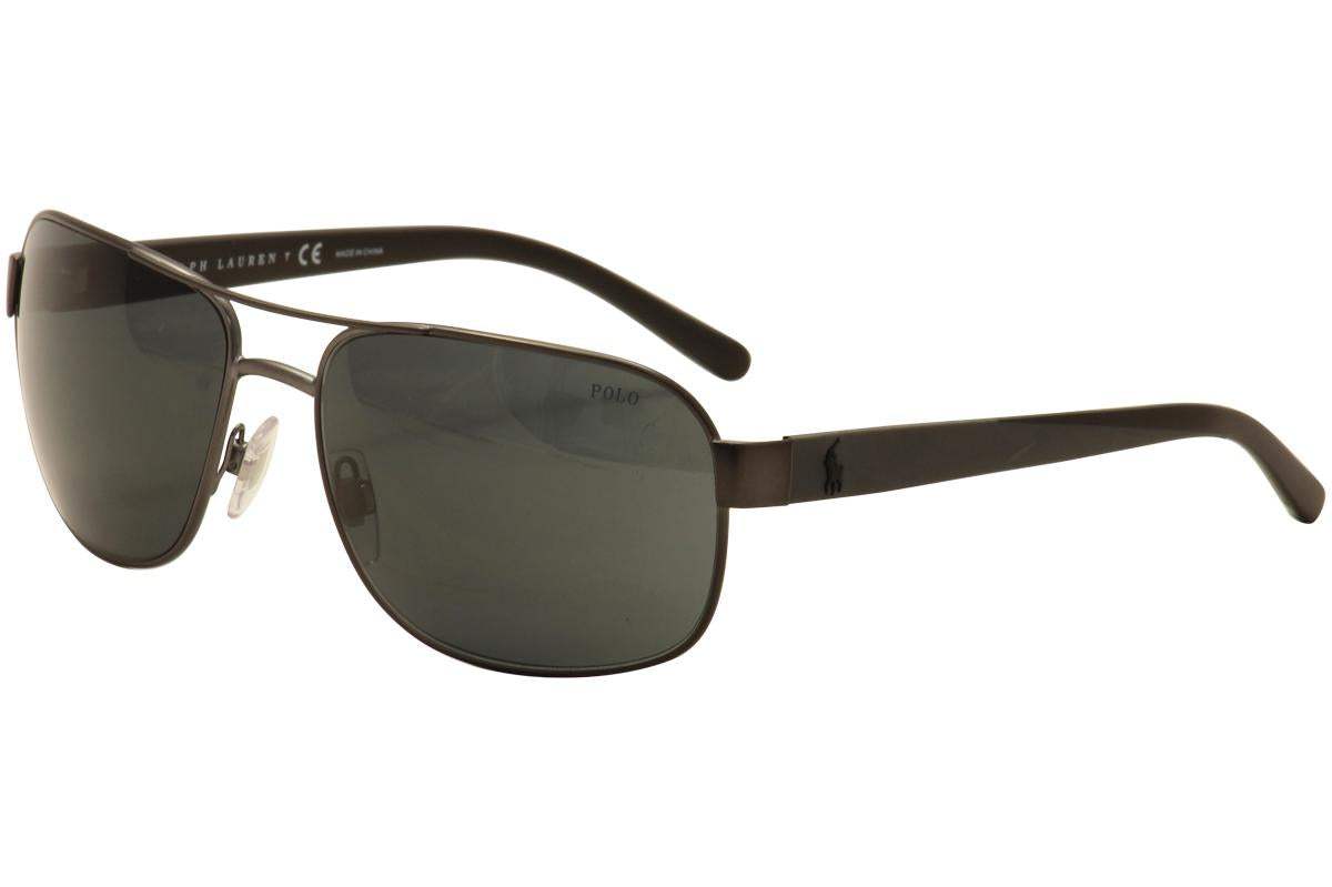 Polo Ralph Lauren PH 3093 9288-87 - Mat Dark Gunmetal-Grey by Ralph Lauren for Men - 62-17-130 mm Sunglasses