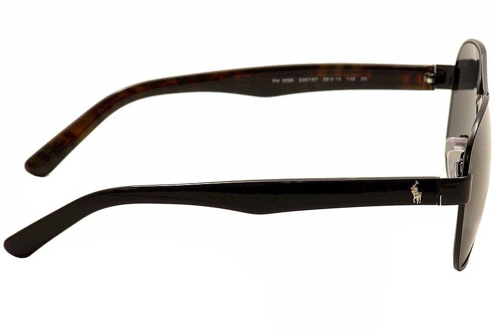 Polo Ralph Lauren PH 3096 9307-87 - Matte Dark Gunmetal-Dark Grey by Ralph Lauren for Men - 59-14-145 mm Sunglasses