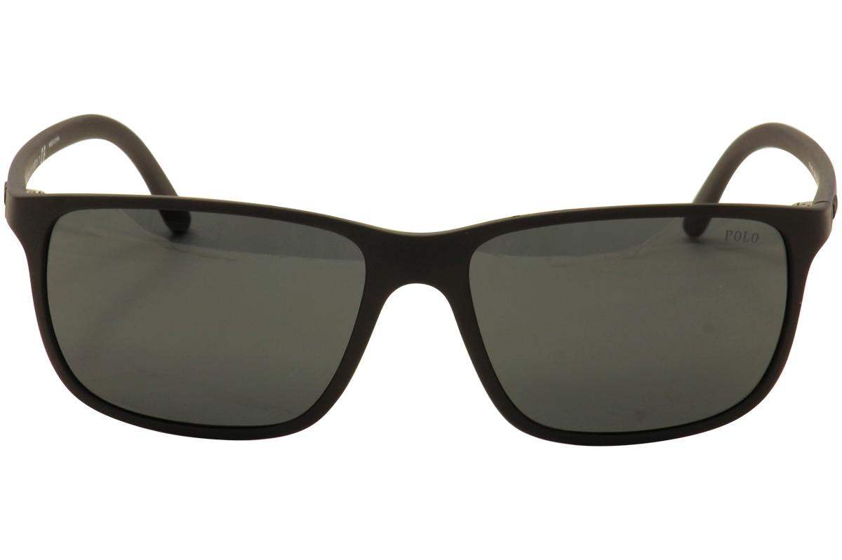 Polo Ralph Lauren PH 4092 542187 Matte Grey by Ralph Lauren for Men - 58-16-145 mm Sunglasses