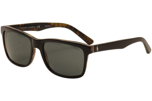 Polo Ralph Lauren PH 4098 5017-83 - Shiny Jerry Tortoise-Brown Polarized by Ralph Lauren for Men - 57-18-145 mm Sunglasses