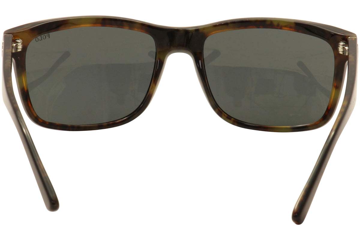 Polo Ralph Lauren PH 4098 5017-83 - Shiny Jerry Tortoise-Brown Polarized by Ralph Lauren for Men - 57-18-145 mm Sunglasses
