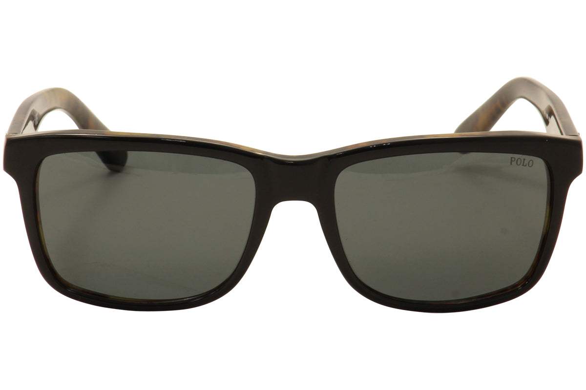 Polo Ralph Lauren PH 4098 5017-83 - Shiny Jerry Tortoise-Brown Polarized by Ralph Lauren for Men - 57-18-145 mm Sunglasses