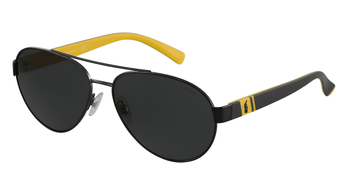 Polo Ralph Lauren PH 3098 9310-87 - Matte Dark Gunmetal-Grey by Ralph Lauren for Men - 61-15-145 mm Sunglasses