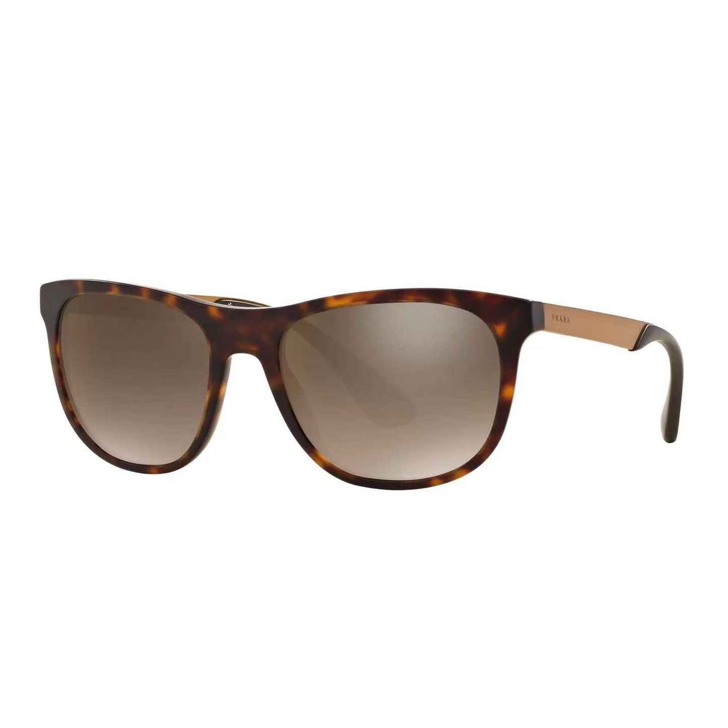 Prada SPR 04S HAQ-4O2 - Matte Havana-Brown Grandient by Prada for Men - 57-19-145 mm Sunglasses