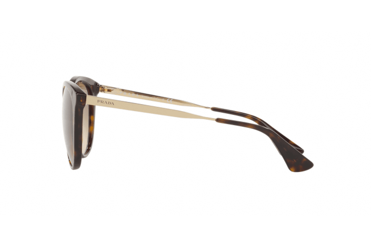 Prada SPR 17S 2AU-3D0 - Havana-Brown Gradient by Prada for Women - 53-21-140 mm Sunglasses