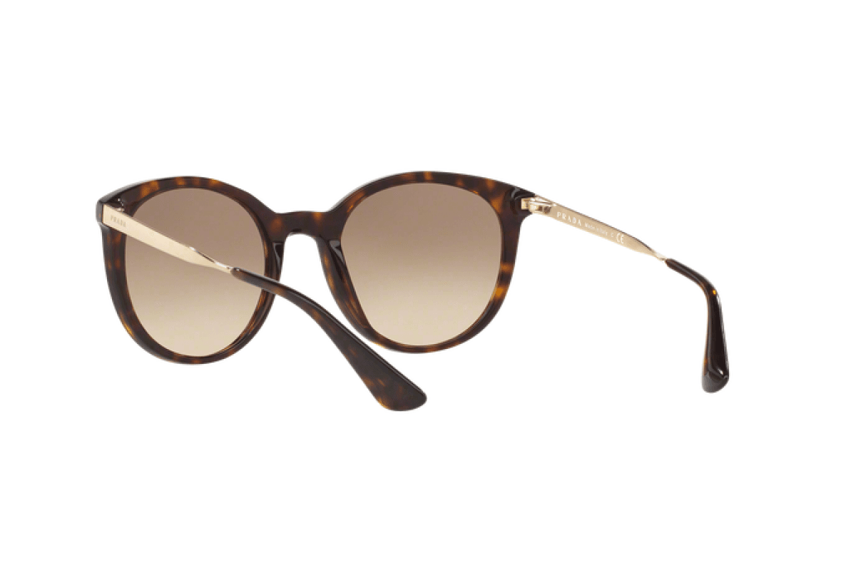 Prada SPR 17S 2AU-3D0 - Havana-Brown Gradient by Prada for Women - 53-21-140 mm Sunglasses