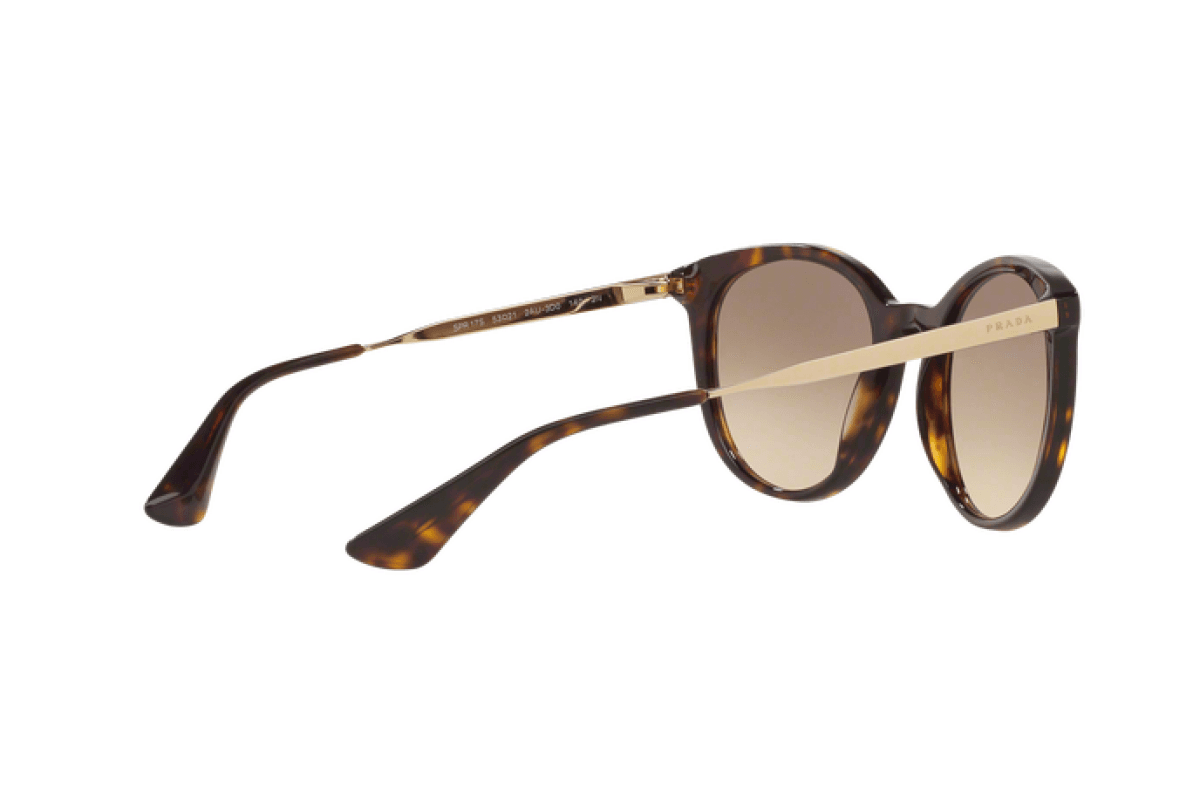 Prada SPR 17S 2AU-3D0 - Havana-Brown Gradient by Prada for Women - 53-21-140 mm Sunglasses