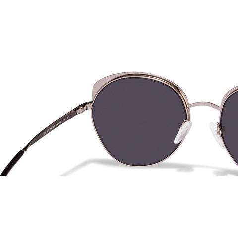 Prada SPR 54S 7AX-5Z1 - Silver-Grey Polarized by Prada for Women - 59-20-140 mm Sunglasses