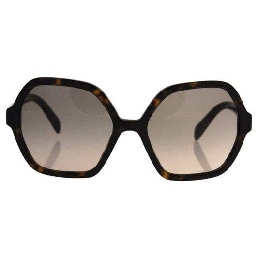 Prada SPR 06S 2AU-3D0 - Havana-Light Brown Gradient Light Grey by Prada for Women - 56-18-135 mm Sunglasses