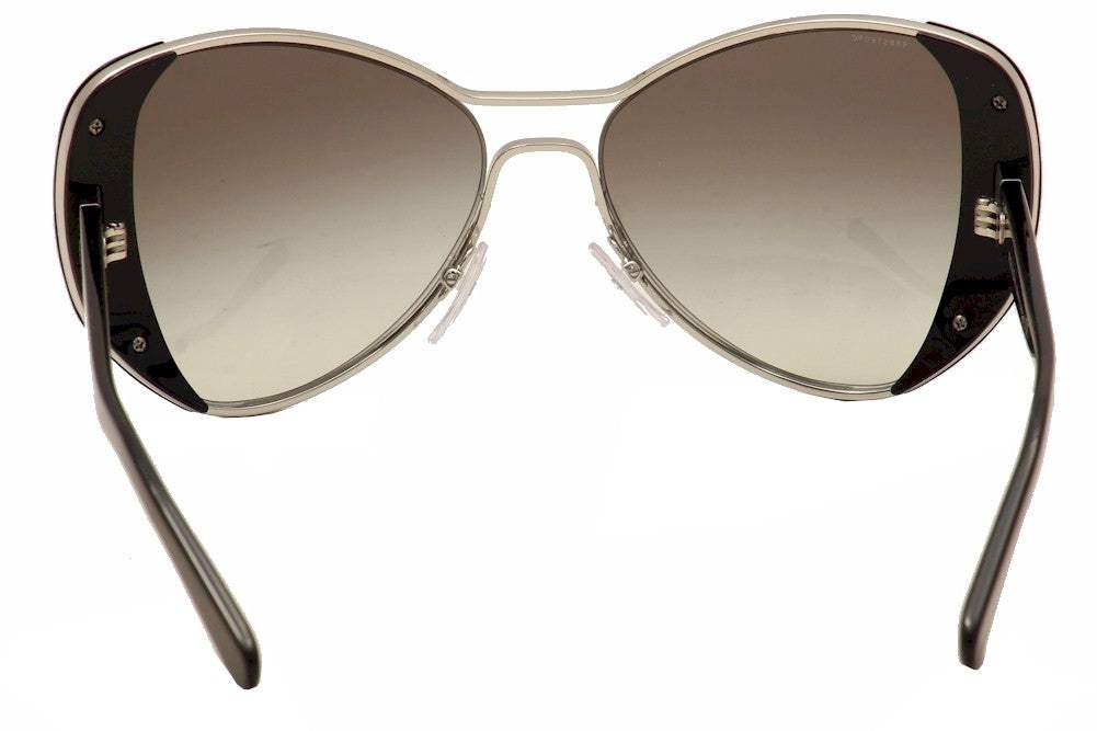 Prada SPR 60S 1AB-0A7 - Silver-Black by Prada for Women - 55-16-135 mm Sunglasses