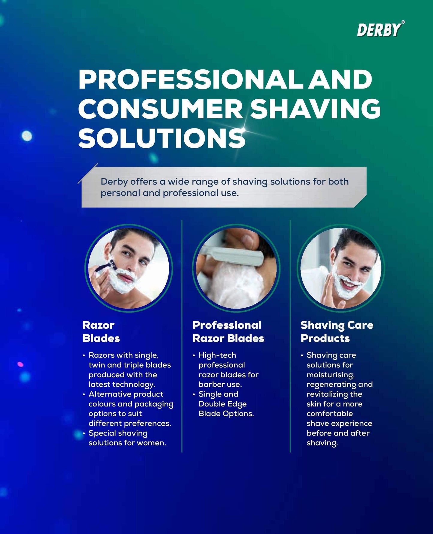 Derby Double Edge Razor Blades 100Ct DE-D114 - BarberSets