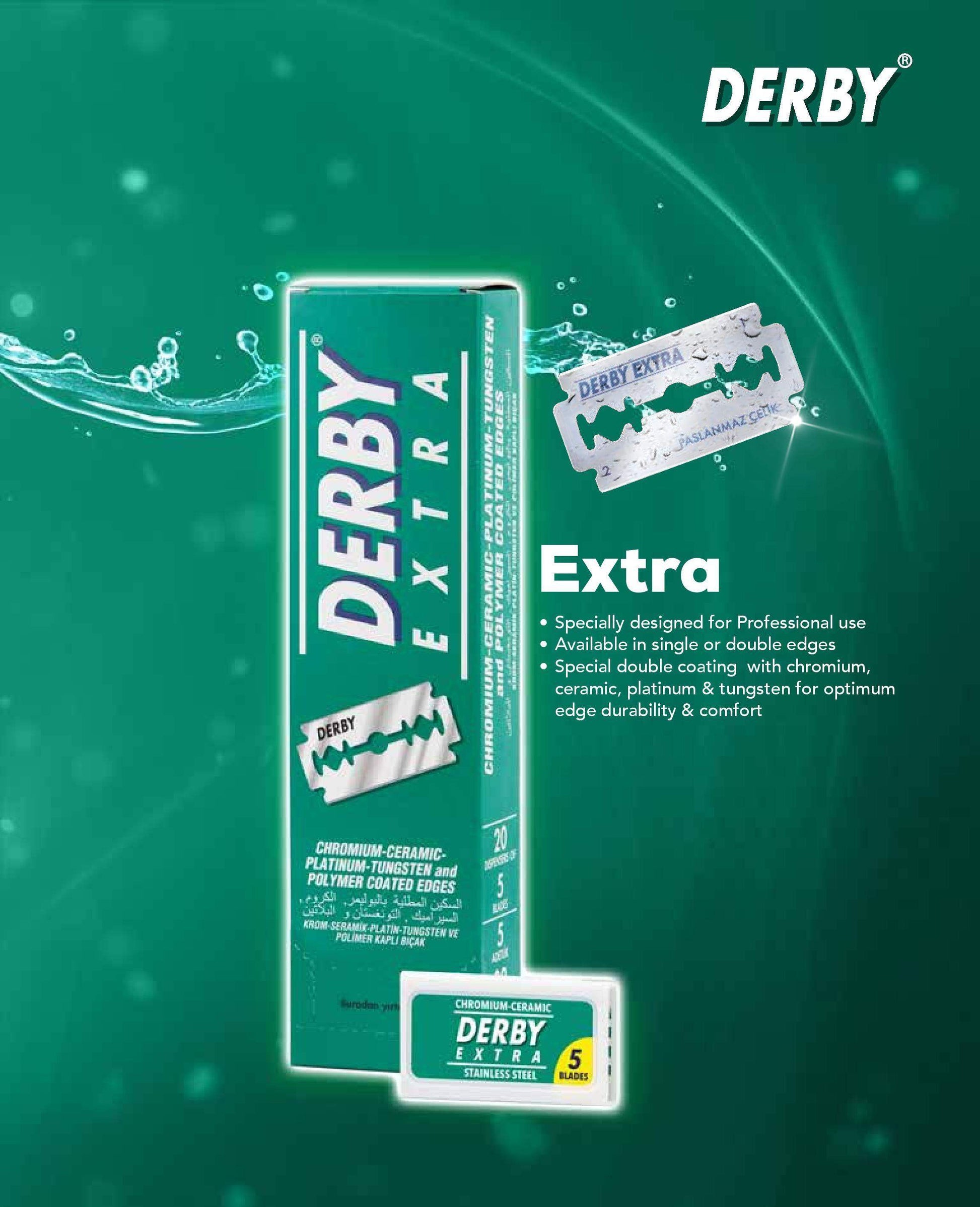 Derby Double Edge Razor Blades 100Ct DE-D114 - BarberSets