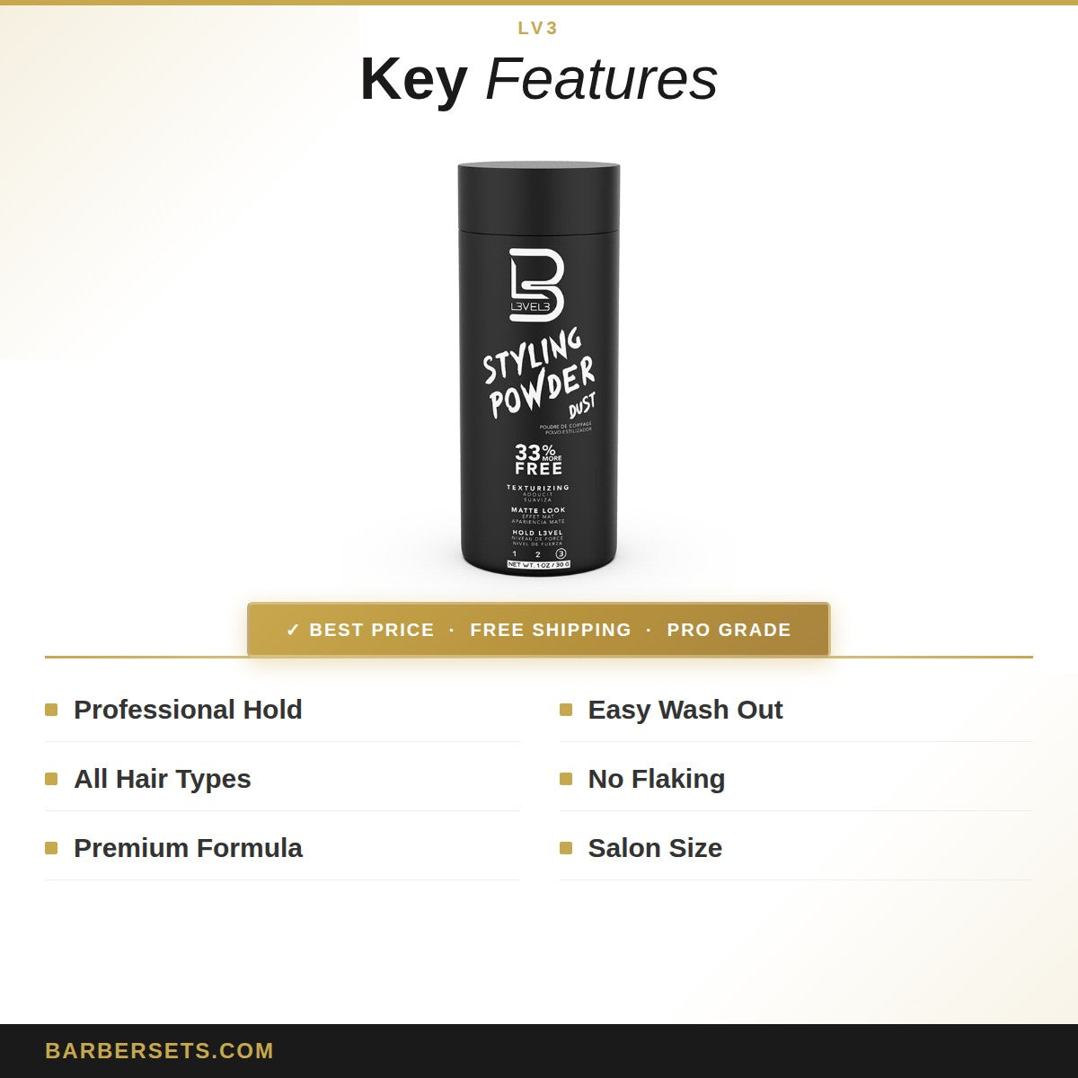 LV3 STYLING POWDER 60gr